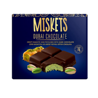 Dubaisjokolade - 100 gr - Miskets mørk sjokolade