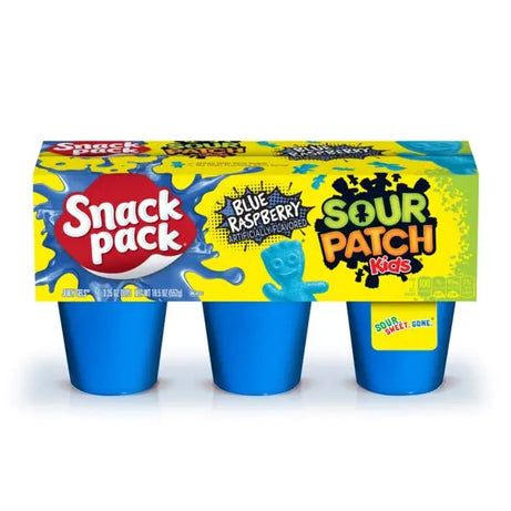 SOUR PATCH KIDS SNACK PACK BLUE RASPBERRY 6-PK 6x92g