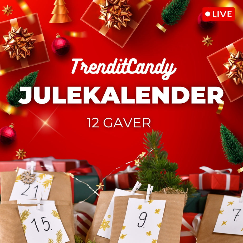 TrenditCandy Adventskalender - 12 gaver