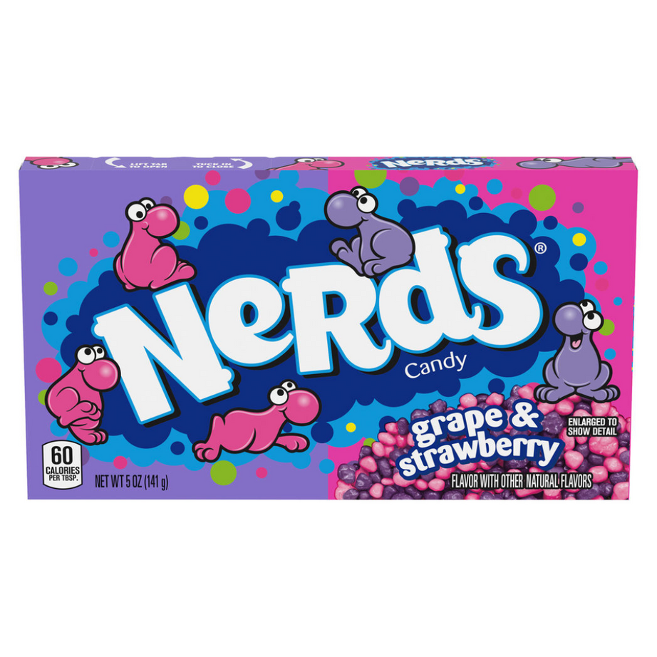 NERDS GRAPE/STRAWBERRY THEATER BOX