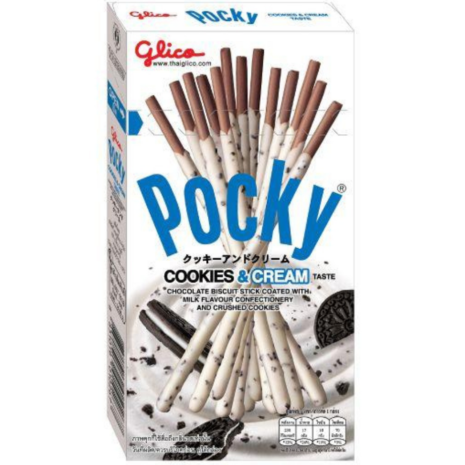 POCKY COOKIE & CREAM FLAVOUR 45g