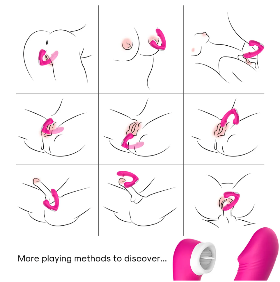 Licking Massager - fra Trendit.no