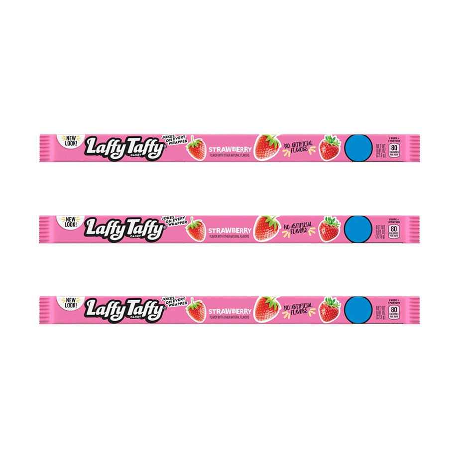 Laffy Taffy Strawberry 24gr - (3 pakke)