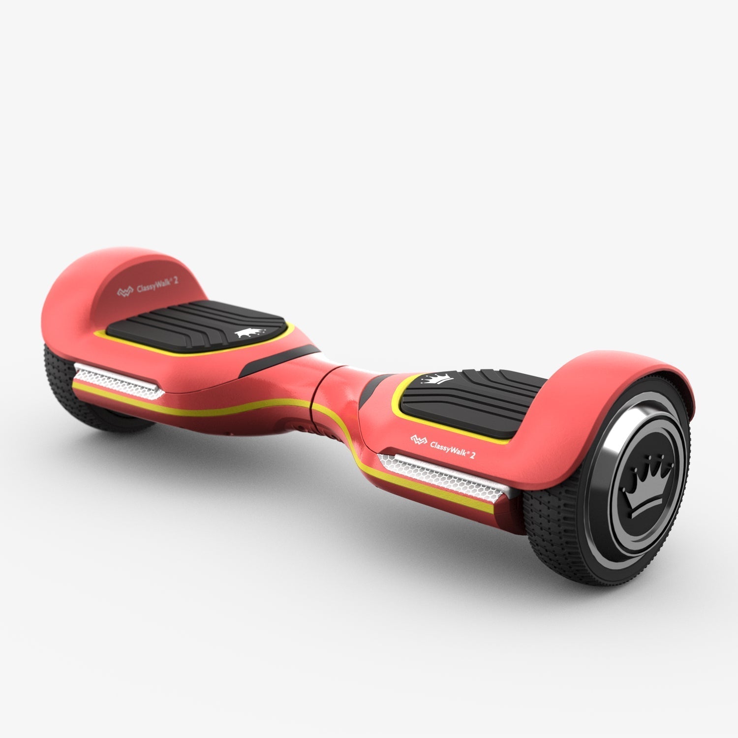 ClassyWalk® 2 Hoverboard rød/gul - Stayclassy.no (996277518393)